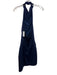 Elliatt Size XS Navy Polyester Halter Neck Open Back Drape Detail Dress Navy / XS