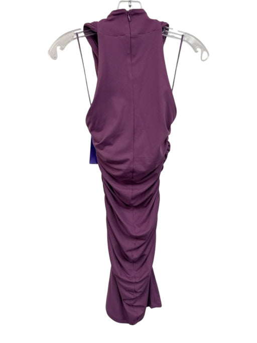 Susana Monaco Size S Dusty Purple Nylon Blend Sleeveless Criss Cross Front Dress Dusty Purple / S