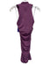 Susana Monaco Size S Dusty Purple Nylon Blend Sleeveless Criss Cross Front Dress Dusty Purple / S