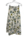 En Saison Size XS White, Blue, Green Polyester Crop Floral Tie Detail Skirt Set White, Blue, Green / XS