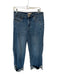 Kut From The Kloth Size 4 Dark Wash Cotton High Rise Wide Leg Cropped Jeans Dark Wash / 4