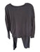 MWL Madewell Size M Black Modal & Polyester Drawstring Jogger Pant Set Black / M