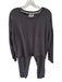 MWL Madewell Size M Black Modal & Polyester Drawstring Jogger Pant Set Black / M