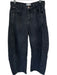 We The Free Size 26 Dark Wash Cotton Denim High Rise Barrel Leg Crop Jeans Dark Wash / 26