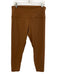 Lululemon Size 14 Brown Nylon Blend Wide Waist Band Capri Leggings Brown / 14