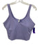 Lululemon Size 14 Lavender Purple Nylon & Lycra V Neck Shelf Bra Crop Top Lavender Purple / 14