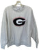 Champion Light Grey Cotton Georgia Motif Pullover Light Grey / XL