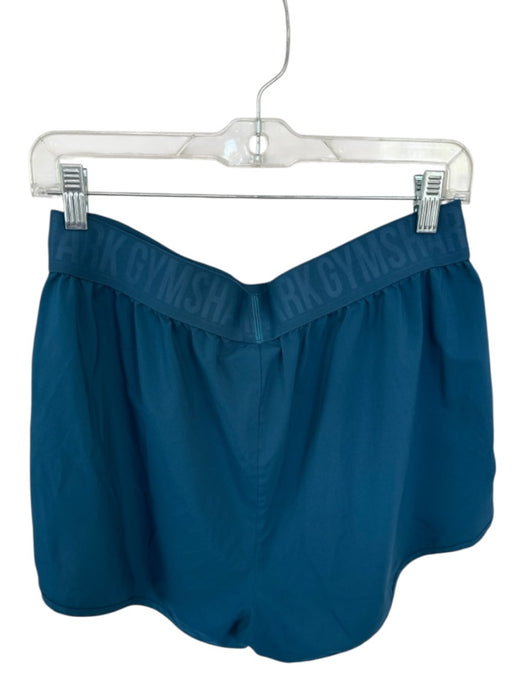 Gymshark Size XL Dark Teal Nylon Elastic Waist Athletic Shorts Dark Teal / XL