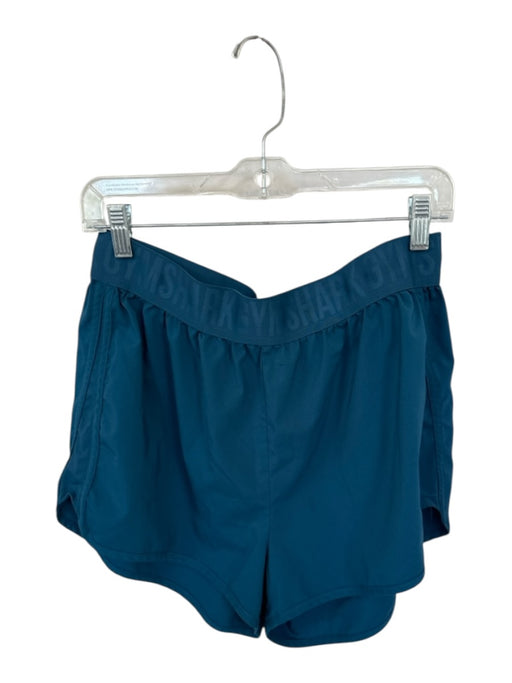 Gymshark Size XL Dark Teal Nylon Elastic Waist Athletic Shorts Dark Teal / XL
