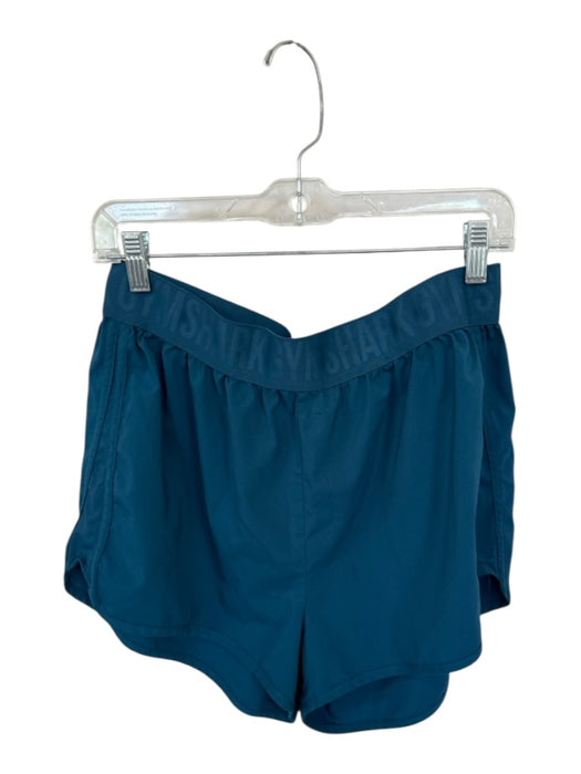 Gymshark Size XL Dark Teal Nylon Elastic Waist Athletic Shorts Dark Teal / XL