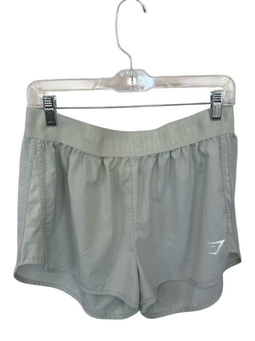 Gymshark Size XL Mint Green Nylon Elastic Waist Athletic Shorts Mint Green / XL