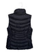 The North Face Size S Black Nylon Zip Up Puffer Sleeveless Athletic Jacket Black / S