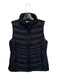 The North Face Size S Black Nylon Zip Up Puffer Sleeveless Athletic Jacket Black / S