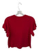 Lilla P Size XS Red Cotton & Linen Short Sleeve Top Red / XS