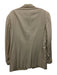 Burberrys AS IS Light Beige Silk Solid 2 Button Men's Blazer Light Beige / Est L
