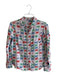 Boden Size 2P White, Blue & Multi Linen Long Sleeve Collared Button Down Top White, Blue & Multi / 2P