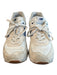 New Balance Shoe Size 7.5 White & Blue Nylon & Suede Low Top Lace Up Shoes White & Blue / 7.5