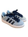Adidas Shoe Size 7 Blue & Navy Suede Low Top Lace Up Round Toe Sneaker Shoes Blue & Navy / 7