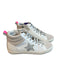Vintage Havana Shoe Size 7 White & Gray Leather & Suede High Top Side Zip Shoes White & Gray / 7