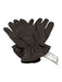 Wilson Brown Leather Solid Men's Gloves Brown