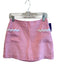 Lilly Pulitzer Size 4 Pink Cotton Lined White Trim Back Zip Skort Pink / 4