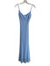 Bardot Size S Blue Polyamide Blend Square Neck Spaghetti Strap Maxi Dress Blue / S