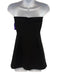 Lovers and Friends Size S Black Polyester Blend Strapless Paneled Back Zip Dress Black / S