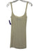 SER.O.YA Size S Cream White Rayon Blend Ribbed & Open Knit Sleeveless Dress Cream White / S