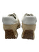 Veronica Beard Shoe Size 9.5 White & Beige Leather Upper Suede Detail Sneakers White & Beige / 9.5