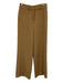Veronica Beard Size 2 Khaki Tan Polyester Blend Trouser Patch Pocket Pants Khaki Tan / 2