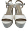 Stuart Weitzman Shoe Size 10.5 Cream Beige Leather Upper Ankle Buckle Sandals Cream Beige / 10.5