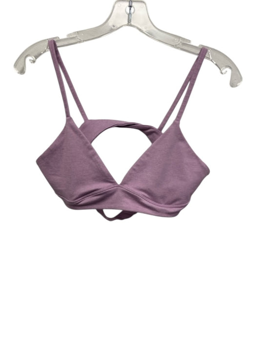Wellbeing + Beingwell Size Small Purple Polyester Blend Heathered Athletic Set Purple / Small
