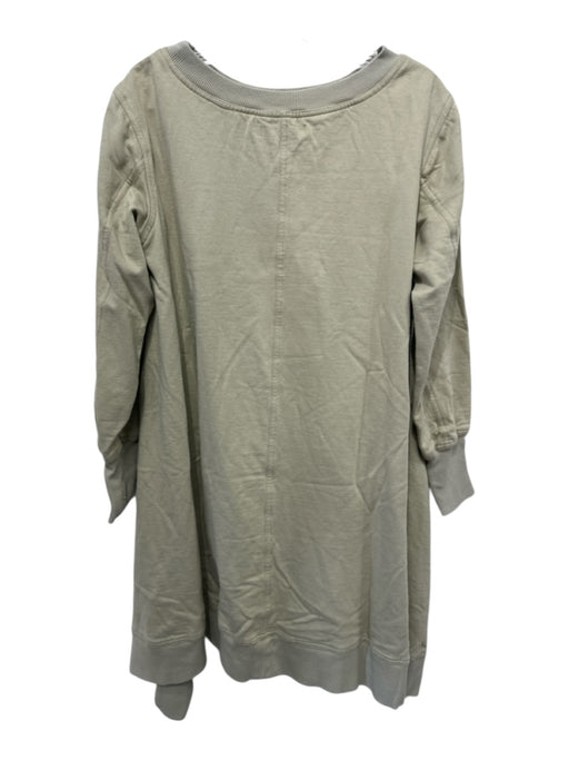 Nicholas K Size S/M Pistachio Green Cotton Long Sleeve Elastic Waist Pant Set Pistachio Green / S/M
