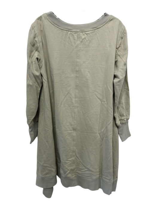 Nicholas K Size S/M Pistachio Green Cotton Long Sleeve Elastic Waist Pant Set Pistachio Green / S/M