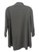 COS Size Small Black Polyester Blend Long Sleeve Mock Neck Pleated Dress Black / Small