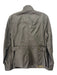 J Crew Size Medium Dark Olive Green Cotton Long Sleeve Button & Zip Front Jacket Dark Olive Green / Medium