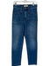Madewell Size 26 Medium Wash Cotton Denim High Rise Full Length Straight Jeans Medium Wash / 26
