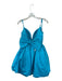 ASHLEYlauren Size 0 Turquiose Polyester Sweetheart Neckline padded Bow Gown Turquiose / 0