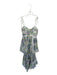 For Love & Lemons Size XS Purple & White Polyester Blend Floral Underwire Dress Purple & White / XS
