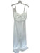 Mainstrip Size S White Polyester Blend Diamonds Pearl & Bow Detail Jumpsuit White / S