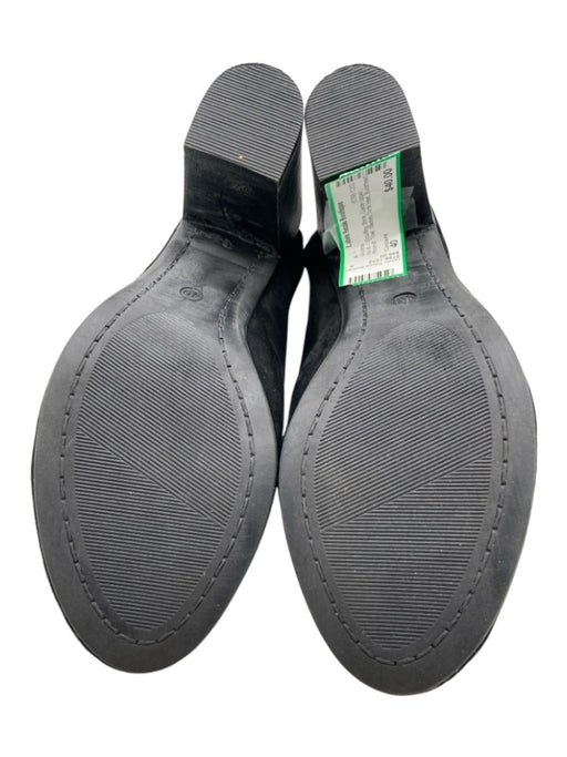 Cordani Shoe Size 40 Black Suede Upper Round Toe Stacked Block Heel Mules Black / 40