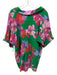 Johnny Was Jade Size S Green, Pink, Multi Silk floral print Button Up Top Green, Pink, Multi / S