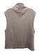 Varley Size S Brown Viscose Quarter Zip Sleeveless Top Brown / S