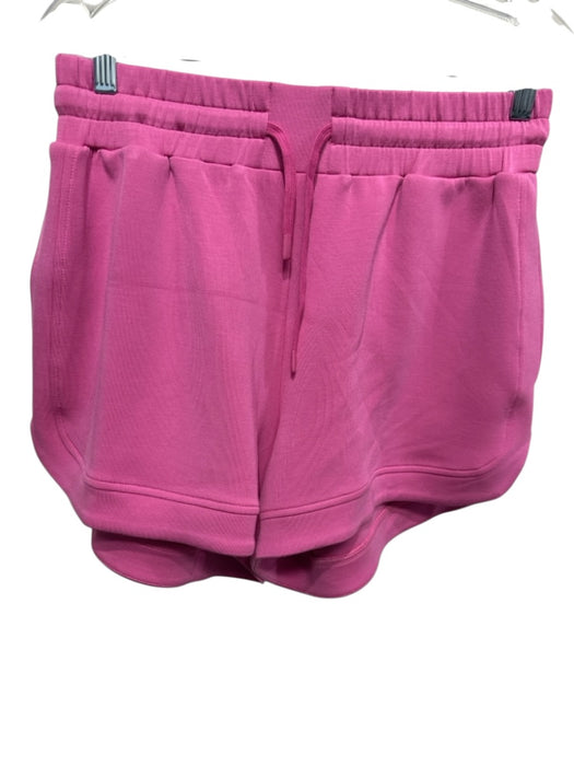 Varley Size S Pink Viscose Quarter Zip Sleeveless Top Pink / S