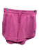 Varley Size M Pink Viscose Drawstring Waist Shorts Pink / M