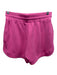 Varley Size M Pink Viscose Drawstring Waist Shorts Pink / M