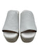 Cordani Shoe Size 40 White Leather Round Square Toe Platform Sandals White / 40