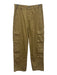 Superdown Size S Khaki Brown Denim Mid Rise Cargo Pockets Wide Leg Pants Khaki Brown / S
