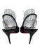 Christian Louboutin Shoe Size 38 Black & Beige Patent Leather Pointed Toe Pumps Black & Beige / 38
