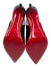 Christian Louboutin Shoe Size 38 Black & Beige Patent Leather Pointed Toe Pumps Black & Beige / 38